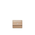 Max Mara Leather Tri-Fold Wallet in Mud | Wallets & Purses | Luxury Shoes 