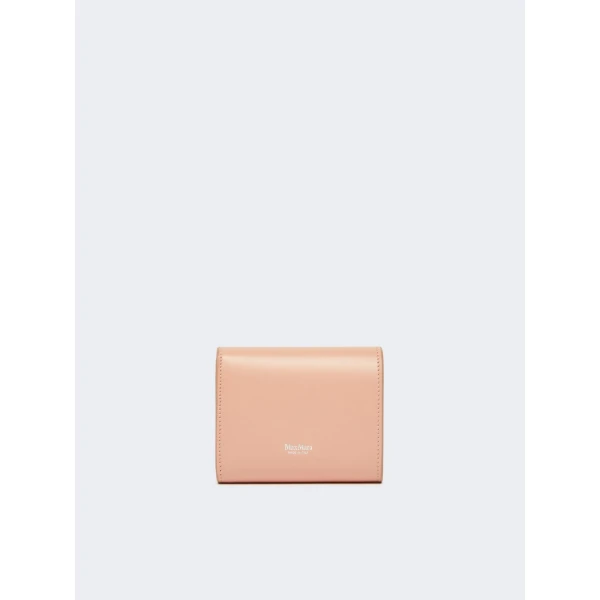 Max Mara Leather Tri-Fold Wallet in Pink | Wallets & Purses | Luxury Shoes 