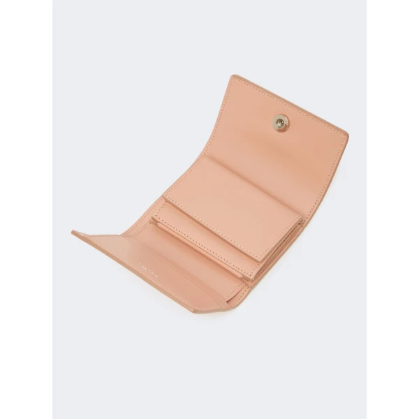 Max Mara Leather Tri-Fold Wallet in Pink | Wallets & Purses | Luxury Shoes 