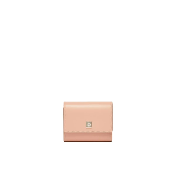 Max Mara Leather Tri-Fold Wallet in Pink | Wallets & Purses | Luxury Shoes 