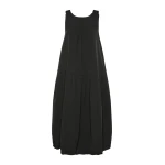 Max Mara Legenda Water-Repellent Canvas Dress in Black | Maxi Dresses | Luxury Shoes 
