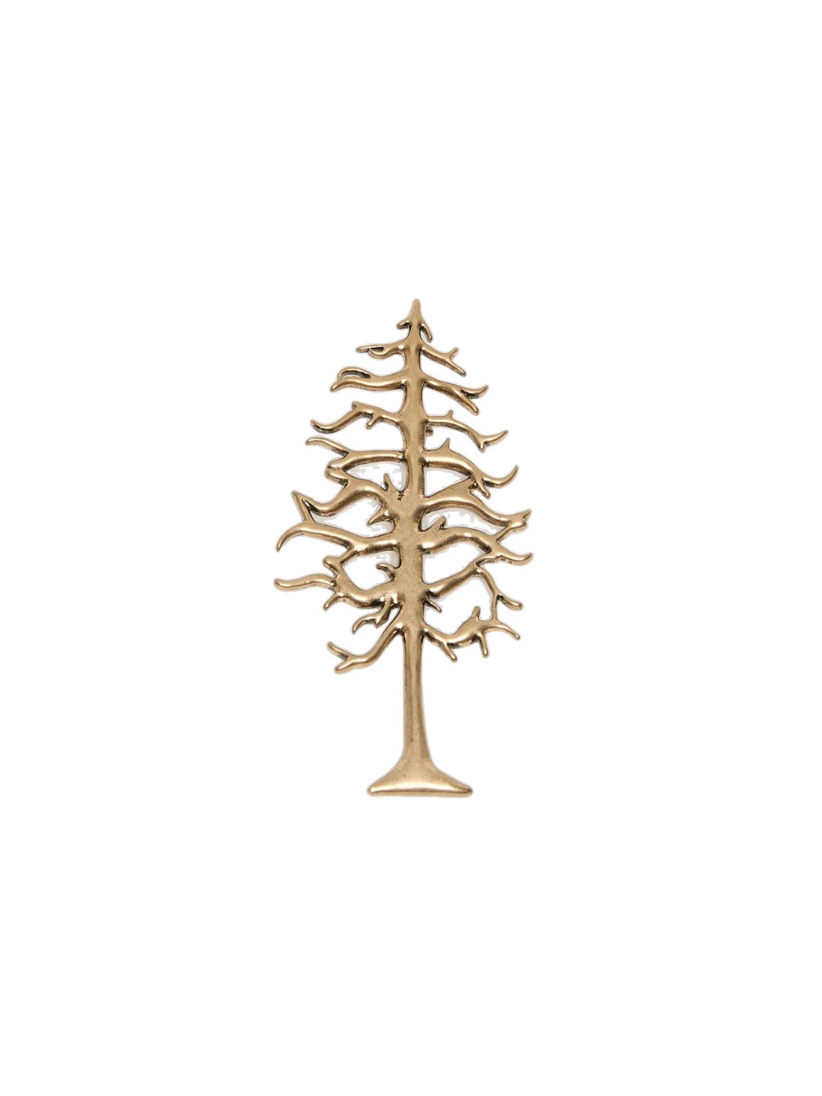 Max Mara Legno Metal Brooch in Gold Max Mara Legno Metal Brooch in Gold | Brooches & Pins | Luxury Shoes