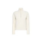 Max Mara Libero Cable-Knit Cashmere Sweater in White | Sweaters | Luxury Shoes 