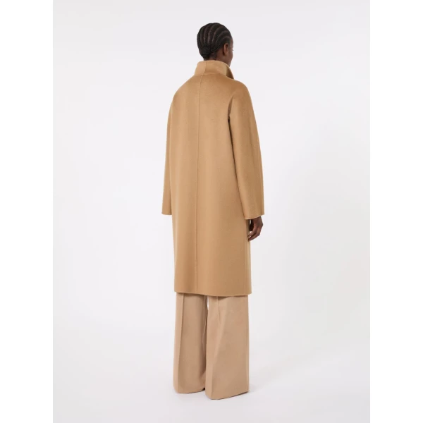 Max Mara Lilia Midi Cashmere Cardigan Coat in Camel | Wool Coat | Luxury Shoes 