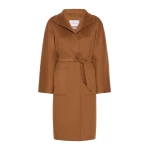 Max Mara Lilia Midi Cashmere Cardigan Coat in Tobacco | Wool Coat | Luxury Shoes 