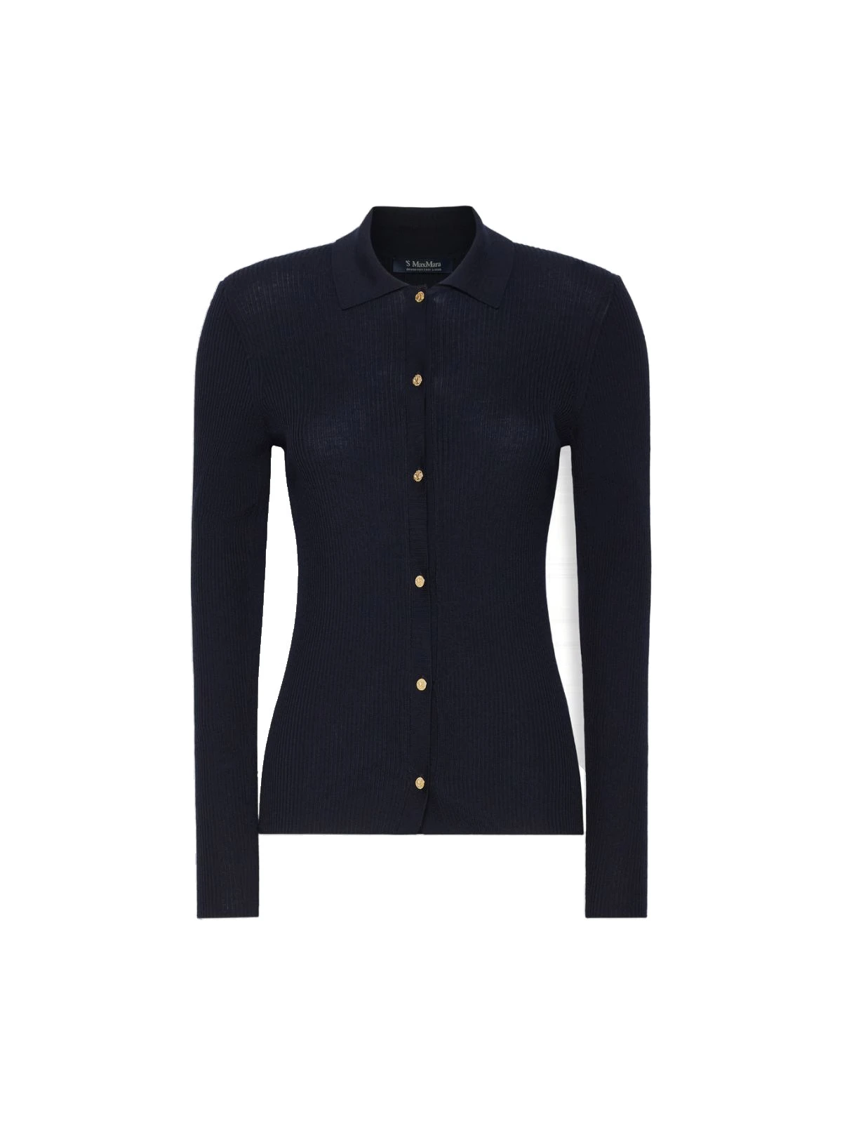 Max Mara Limone Fitted Wool Cardigan in Ultramarine Max Mara Limone Fitted Wool Cardigan in Ultramarine | Cardigan | Luxury Shoes