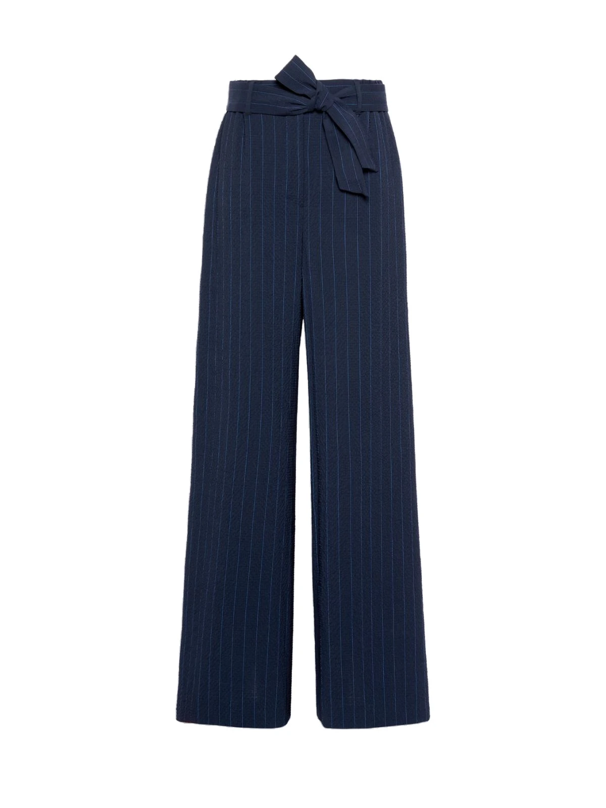 Max Mara Lira Pinstripe Wool Seersucker Trousers in Ultramarine Max Mara Lira Pinstripe Wool Seersucker Trousers in Ultramarine | Tailored pants | Luxury Shoes