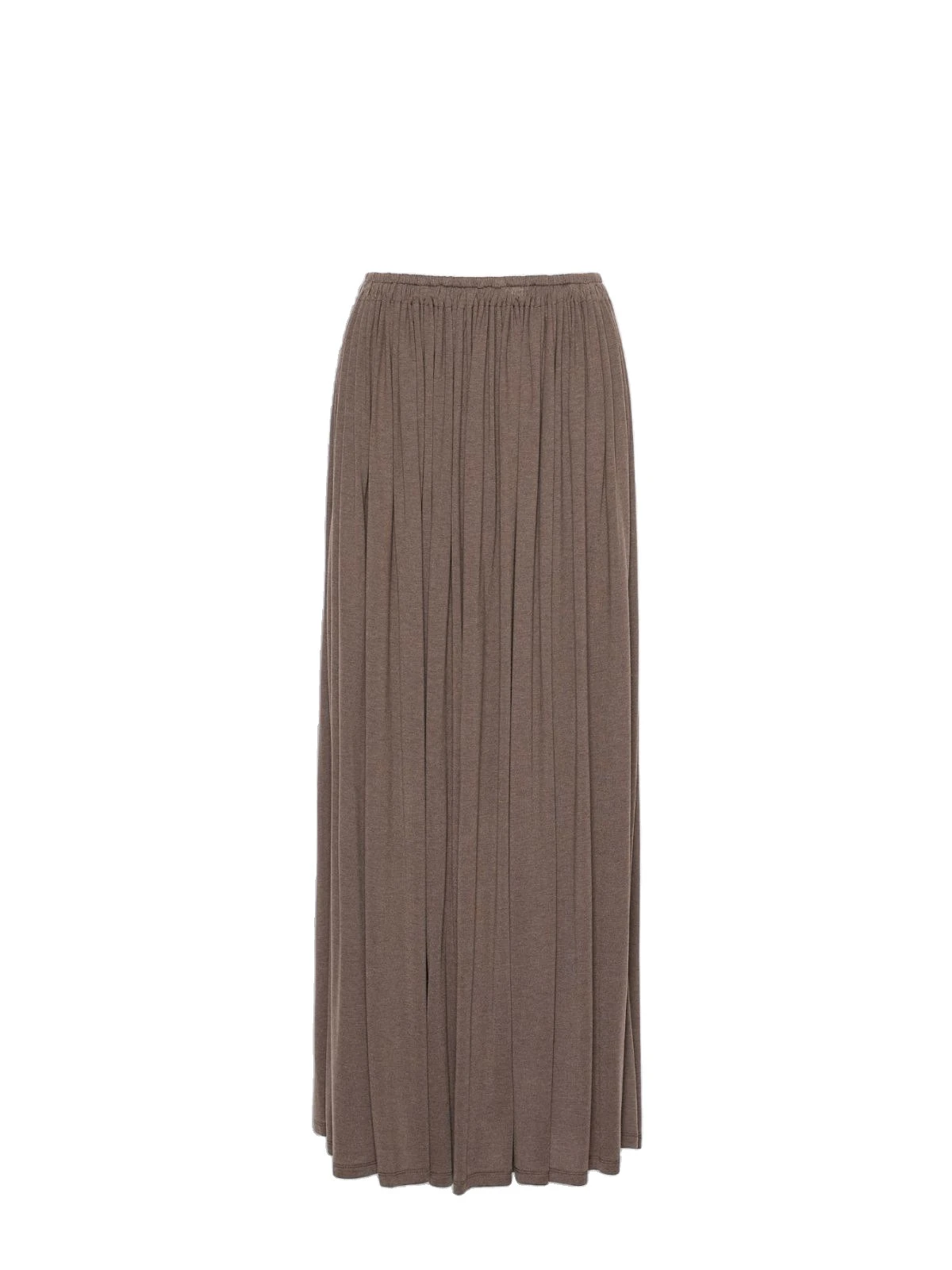 Max Mara Livrea Long Pleated Jersey Skirt in Mud Max Mara Livrea Long Pleated Jersey Skirt in Mud | Pleated Skirts | Luxury Shoes