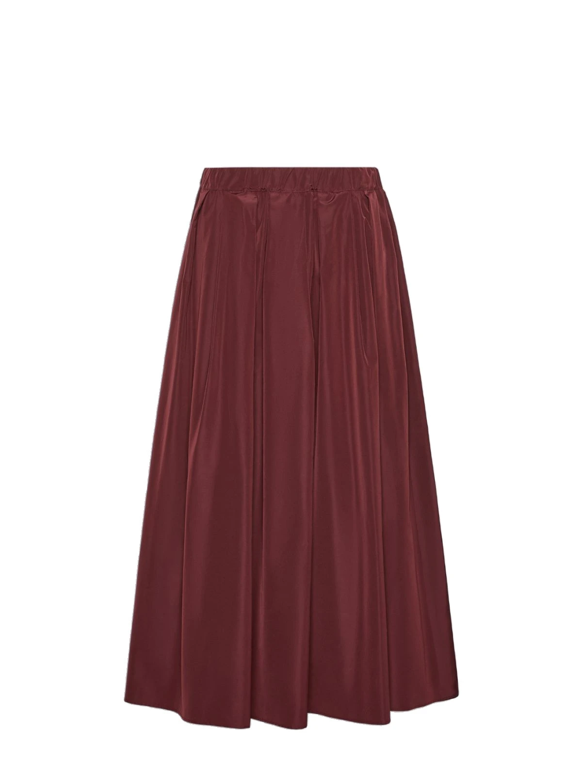 Max Mara Long Taffeta Skirt in Bordeaux Max Mara Long Taffeta Skirt in Bordeaux | Maxi Skirts | Luxury Shoes