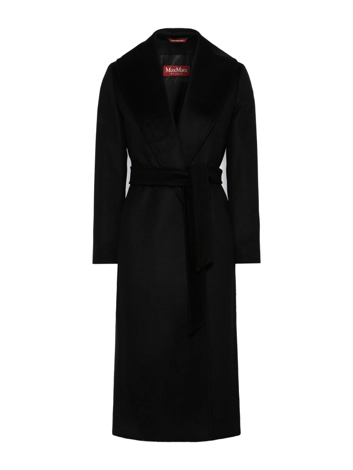 Max Mara Loriana Wool Wrap Coat in Black Max Mara Loriana Wool Wrap Coat in Black | Wool Coat | Luxury Shoes