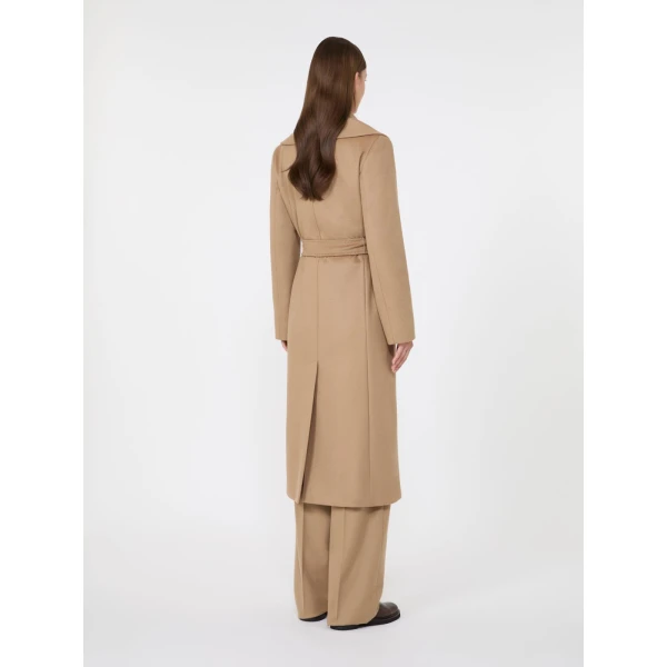 Max Mara Loriana Wool Wrap Coat in Camel | Wool Coat | Luxury Shoes 