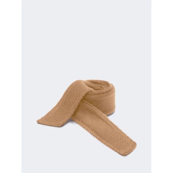 Max Mara Ludmilla Cashmere Belt in Camel | Belts | Luxury Shoes 