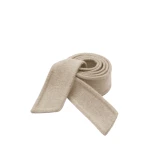Max Mara Ludmilla Cashmere Belt in Sand | Belts | Luxury Shoes 