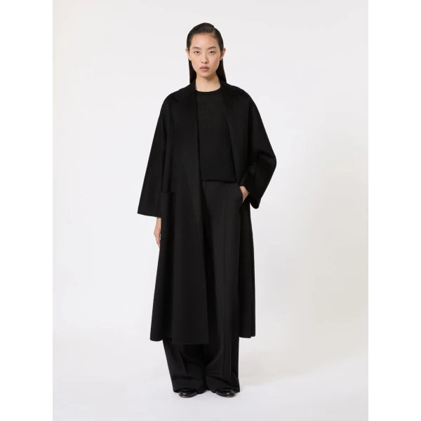 Max Mara Ludmilla Icon Coat in Black | Coats | Luxury Shoes 