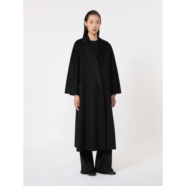 Max Mara Ludmilla Icon Coat in Black | Coats | Luxury Shoes 
