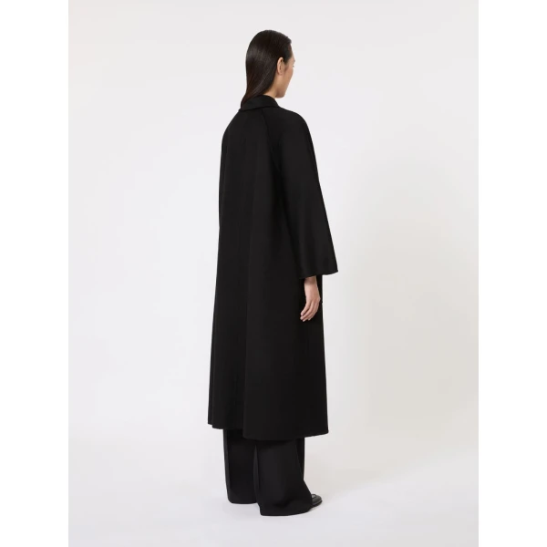 Max Mara Ludmilla Icon Coat in Black | Coats | Luxury Shoes 