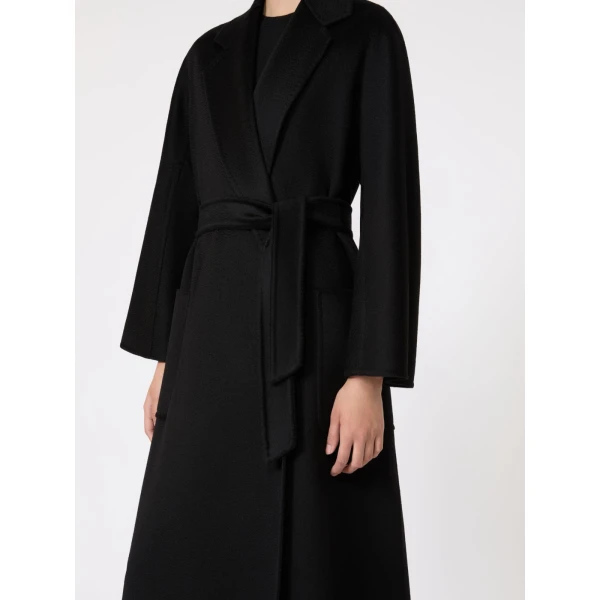 Max Mara Ludmilla Icon Coat in Black | Coats | Luxury Shoes 