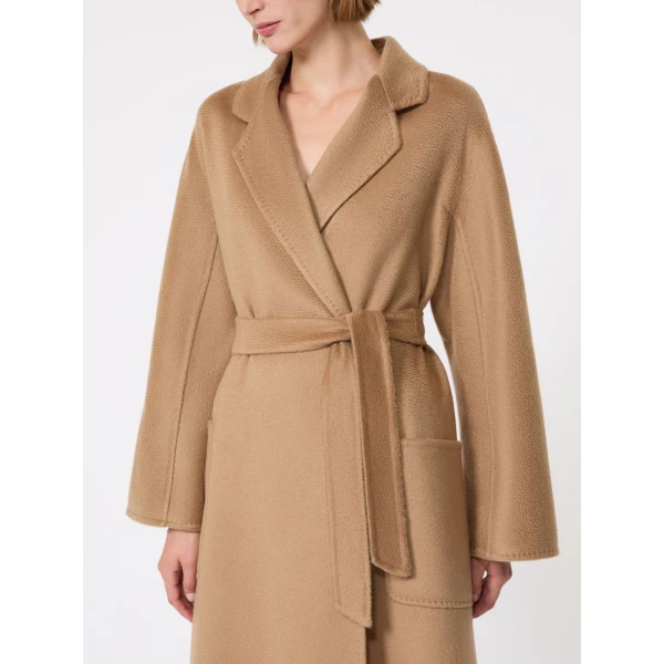 Max Mara Ludmilla Icon Coat in Camel | Coats | Luxury Shoes 