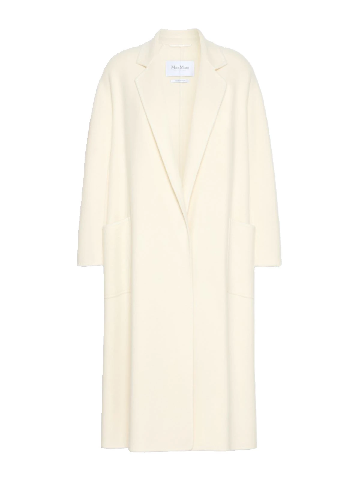 Max Mara Ludmilla Icon Coat in Double-Faced Cashmere in White Max Mara Ludmilla Icon Coat in Double-Faced Cashmere in White | Coats | Luxury Shoes