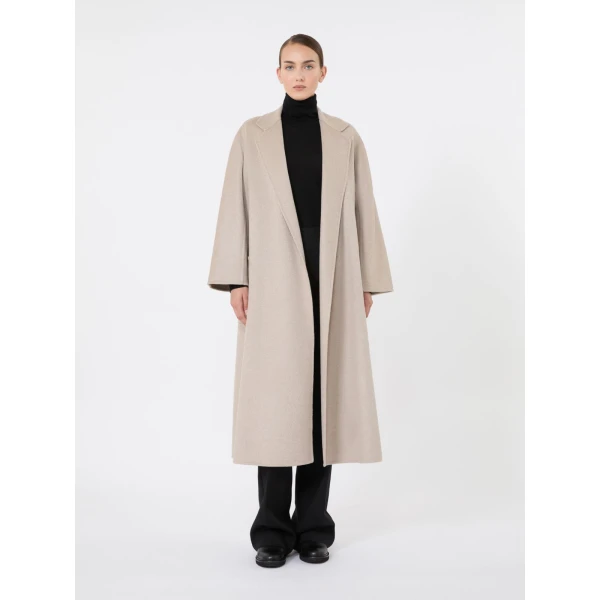 Max Mara Ludmilla Icon Coat in Sand | Coats | Luxury Shoes 