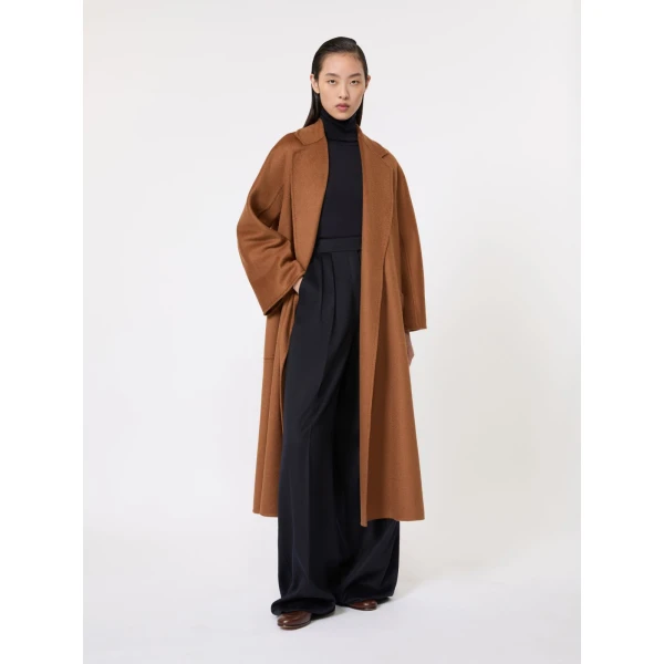 Max Mara Ludmilla Icon Coat in Tobacco | Coats | Luxury Shoes 