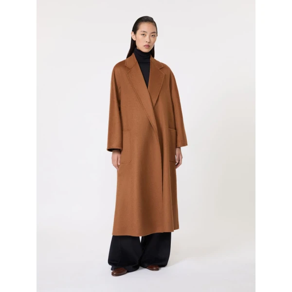 Max Mara Ludmilla Icon Coat in Tobacco | Coats | Luxury Shoes 