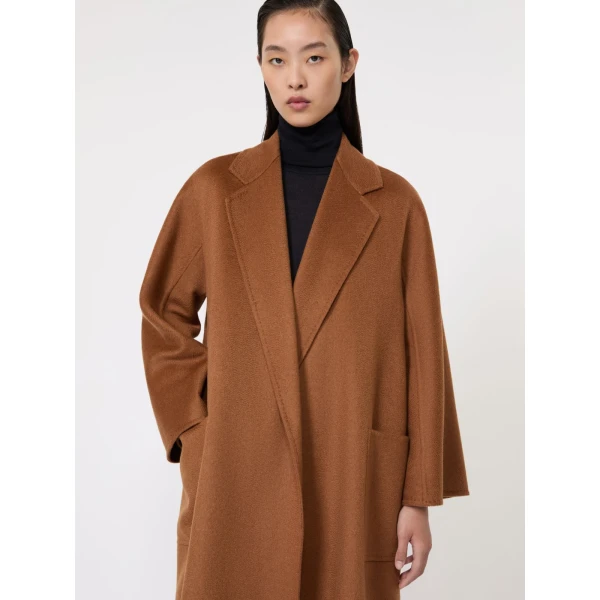 Max Mara Ludmilla Icon Coat in Tobacco | Coats | Luxury Shoes 