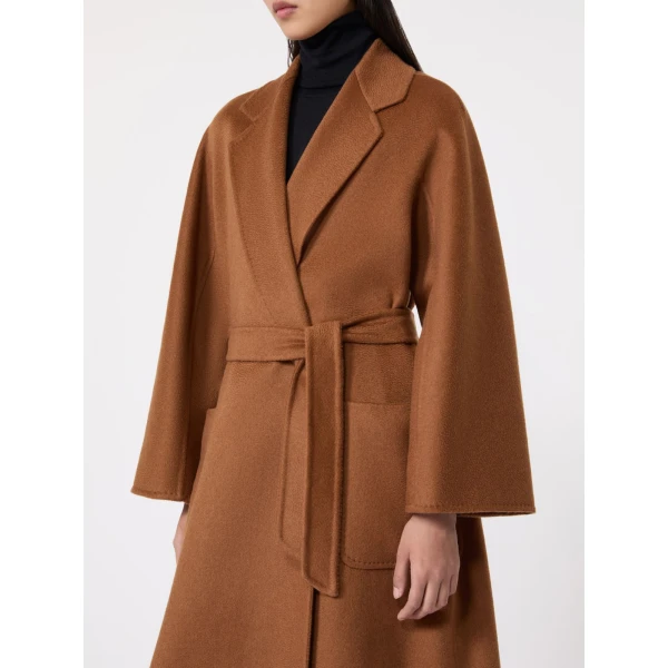 Max Mara Ludmilla Icon Coat in Tobacco | Coats | Luxury Shoes 
