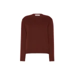 Max Mara Lume Cashmere Yarn Sweater in Rust | Sweaters | Luxury Shoes 