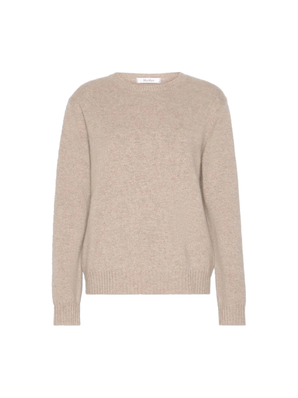 Max Mara Lume Cashmere Yarn Sweater in Sand Max Mara Lume Cashmere Yarn Sweater in Sand | Sweaters | Luxury Shoes