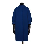 Max Mara Macina Cashmere Cocoon Coat in Cornflower Blue | Wool Coat | Luxury Shoes 