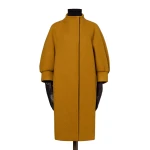 Max Mara Macina Cashmere Cocoon Coat in Mustard | Wool Coat | Luxury Shoes 