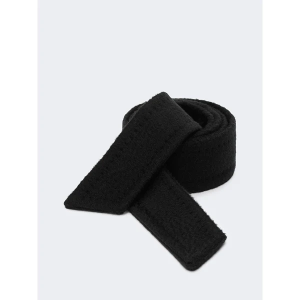 Max Mara Madame 101801 Belt in Black | Belts | Luxury Shoes 