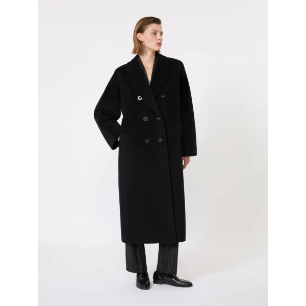 Max Mara Madame 101801 Icon Coat in Black | Coats | Luxury Shoes 