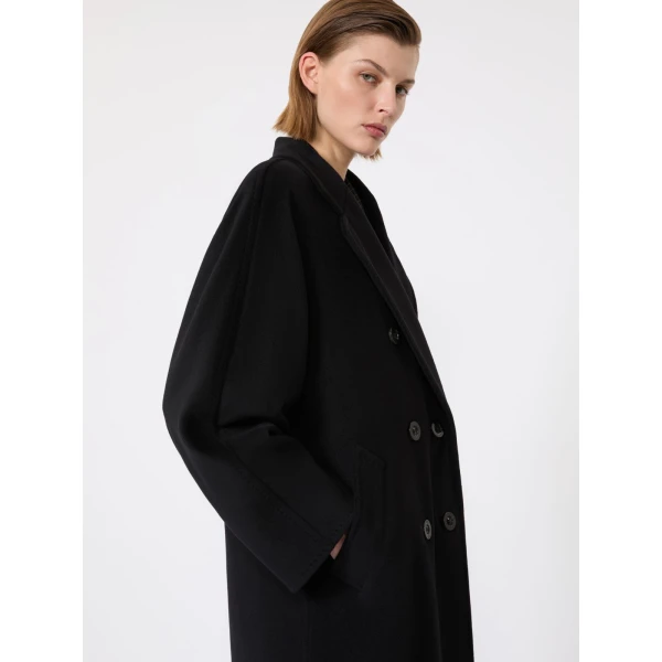 Max Mara Madame 101801 Icon Coat in Black | Coats | Luxury Shoes 