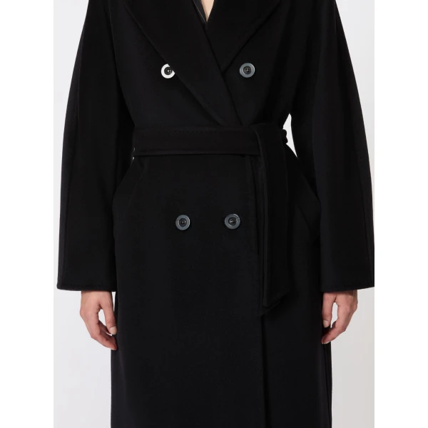 Max Mara Madame 101801 Icon Coat in Black | Coats | Luxury Shoes 