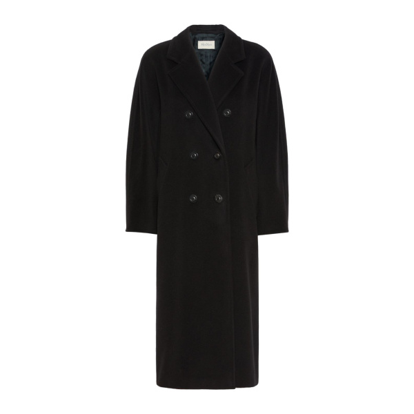 Max Mara Madame 101801 Icon Coat in Black | Women | Luxury Shoes 