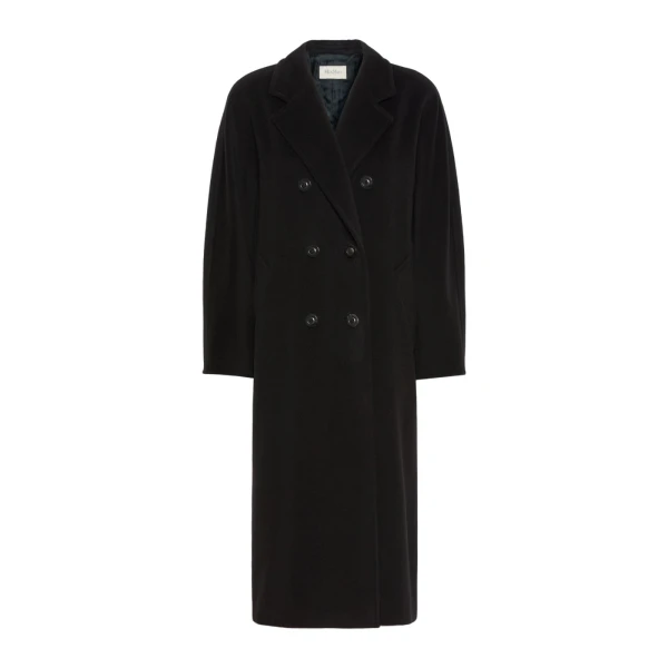 Max Mara Madame 101801 Icon Coat in Black | Women | Luxury Shoes 