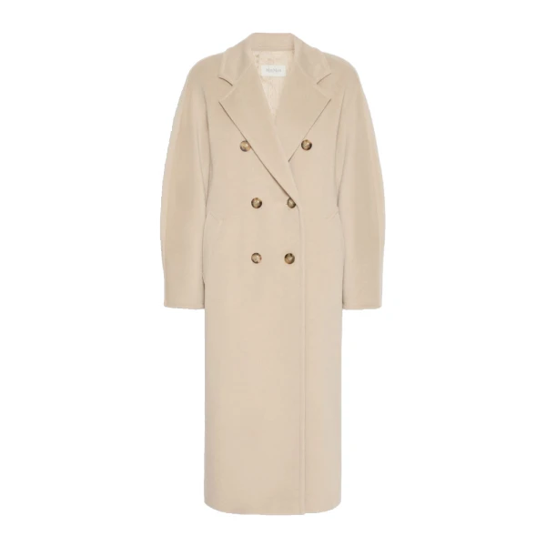 Max Mara Madame 101801 Icon Coat in Sand | Coats | Luxury Shoes 