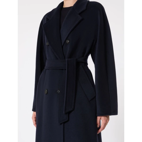 Max Mara Madame 101801 Icon Coat in Ultramarine | Coats | Luxury Shoes 
