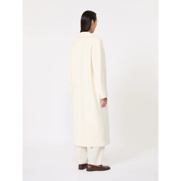 Max Mara Madame 101801 Icon Coat in White | Coats | Luxury Shoes 