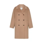 Max Mara Magnolia Double-Breasted Wool Midi Coat in Camel | Wool Coat | Luxury Shoes 