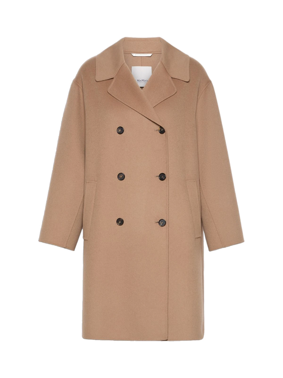 Max Mara Magnolia Double-Breasted Wool Midi Coat in Camel Max Mara Magnolia Double-Breasted Wool Midi Coat in Camel | Wool Coat | Luxury Shoes