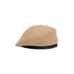 Max Mara Manto Wool Felt Beret in Camel | Hats | Luxury Shoes 