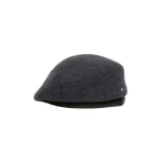 Max Mara Manto Wool Felt Beret in Medium Grey | Hats | Luxury Shoes 