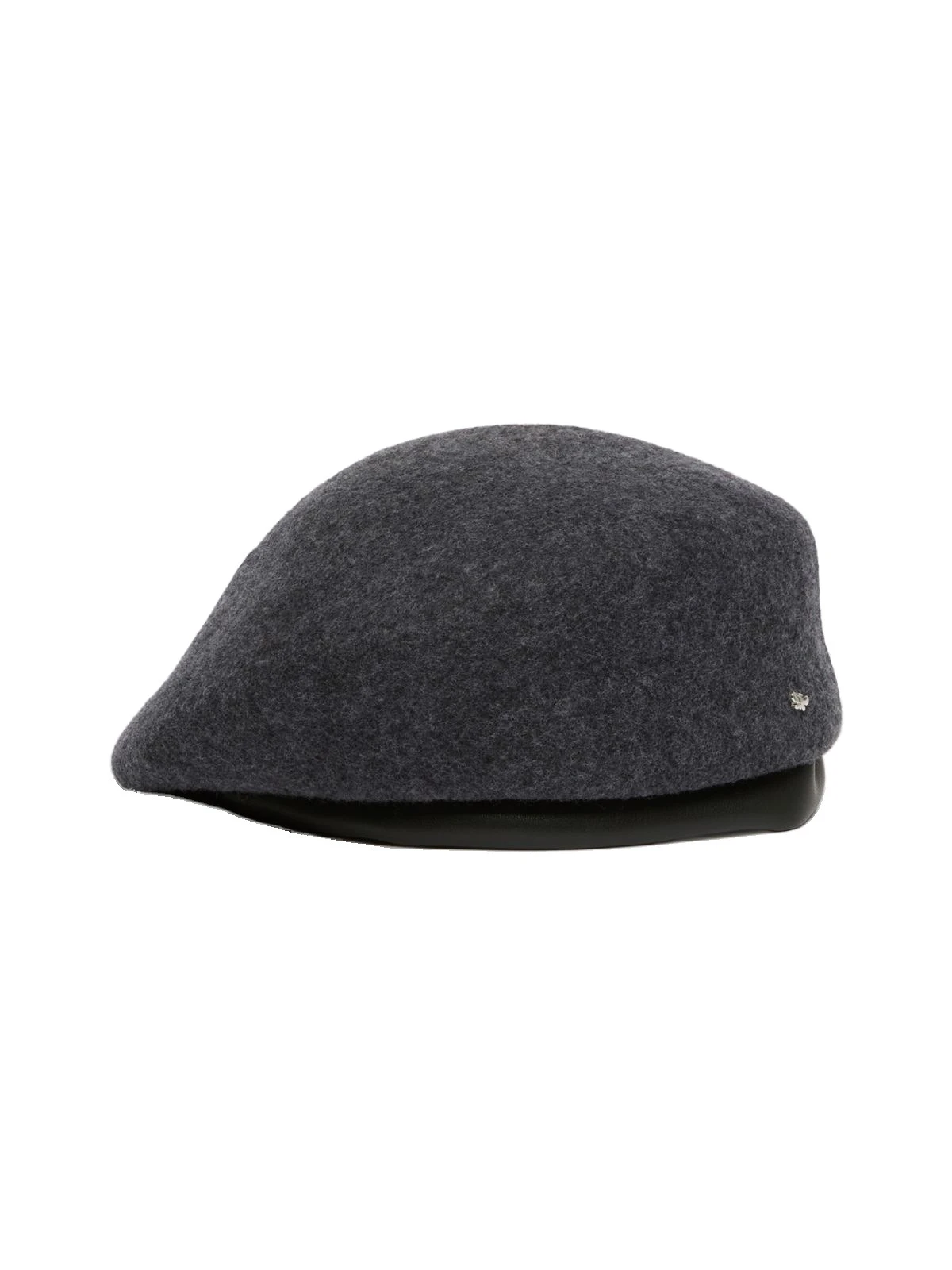 Max Mara Manto Wool Felt Beret in Medium Grey Max Mara Manto Wool Felt Beret in Medium Grey | Hats | Luxury Shoes