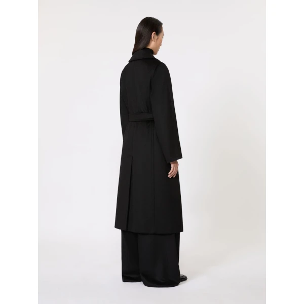 Max Mara Manuela Icon Coat in Black | Coats | Luxury Shoes 