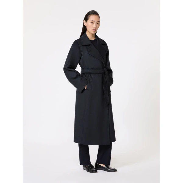 Max Mara Manuela Icon Coat in Ultramarine | Coats | Luxury Shoes 