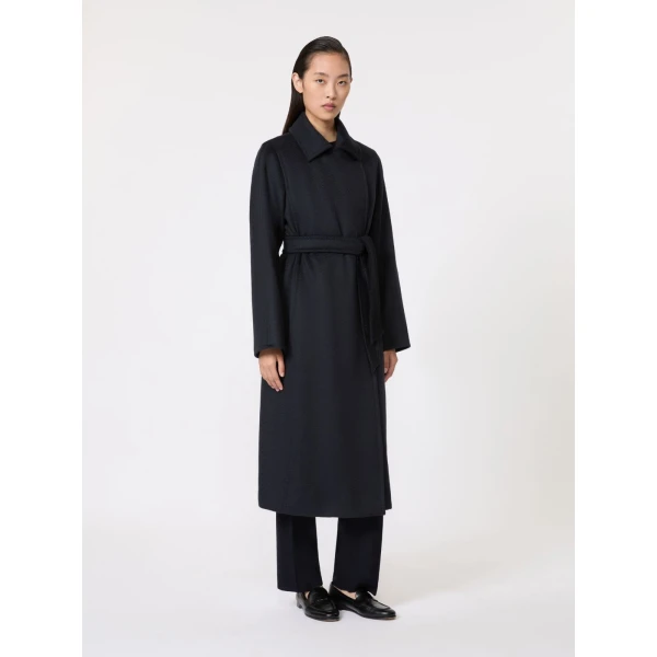Max Mara Manuela Icon Coat in Ultramarine | Coats | Luxury Shoes 