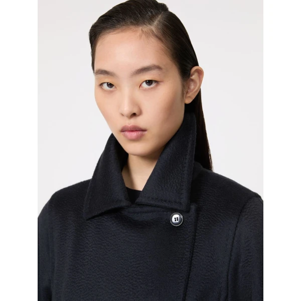Max Mara Manuela Icon Coat in Ultramarine | Coats | Luxury Shoes 